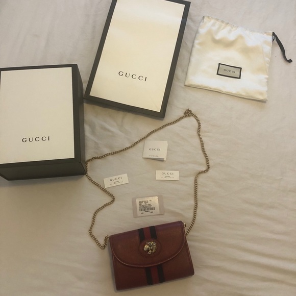 Gucci Raja Mini Chain Bag - Picture 1 of 8